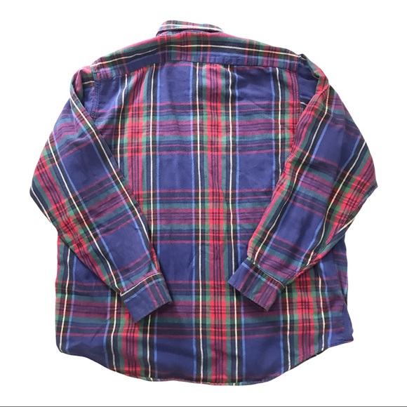 Bundle 2 Vintage LL Bean Broken In Flannel Shirts - Picture 5 of 10